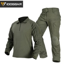 IDOGEAR G4 Combat Uniform Shirt & Pants Tactical BDU w/ pads Clothing Paintball