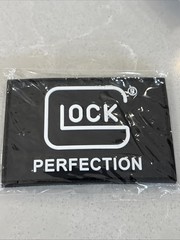 GLOCK PERFECTION Collectible Pistols Firearms Guns SHOT-SHOW Patch NIP 2”x3”