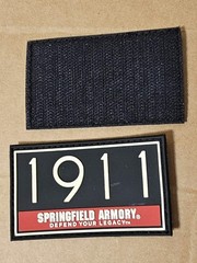 Lot of 20 Springfield 1911 pistol vel patches