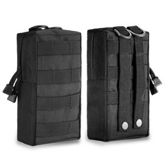Tactical Molle Medical Kit Bag Belt Pouch Outdoor EDC Tools Organizer Bag Black