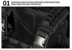 Urban Assault Desert Fox Tactical Vest Plate Carrier W/ Level III Armor Plates