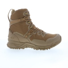 Original Swat Alpha Fury 8″ Side-Zip 177503 Mens Brown Wide Tactical Boots
