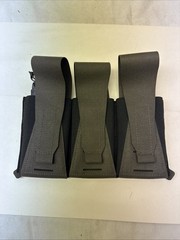 London Bridge LBT-6910A MAS Grey Triple 5.56 Hook & Loop Mag Pouch Placard NSW