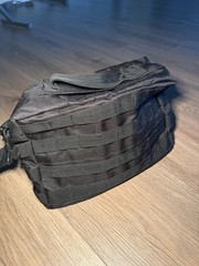 Diplomat Gear Black Nylon Tactical Gear Bag Padded MOLLE Webbing Shoulder Strap