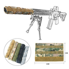 Tactical Suppressor Silencer Mirage Wrap Muffler Sleeve for Hunting Shooting US