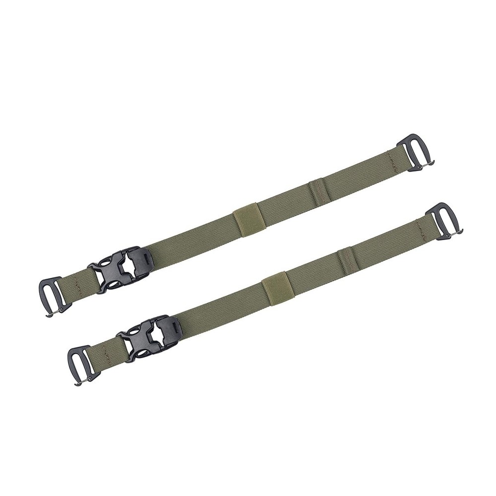 Tactical MOLLE/PALS Backpack Attachment Straps – Adjustable G-Hook Tie Downs,…