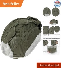 Durable Water-Resistant Tactical Helmet Cover for Fast Helmets – Size M/L & L/XL