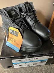 5.11 Tactical Series Women’s A.T.A.C ATAC 6″ Side Zipper 12025 9 R 9R US NIB