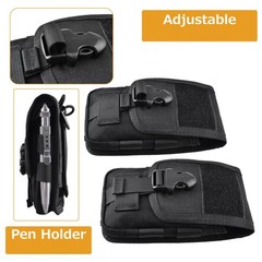 US Military Hiking Camping Phone Pocket Bag Tactical Molle Pouch Waist Belt Pack