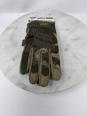 Camouflage Work Gloves MECHANIX Original Multipurpose Large Camo New