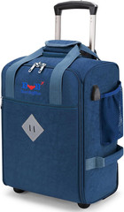 For Jetblue Airlines 17X13X8 Inches Rolling Personal Item Underseat Rolling Trav