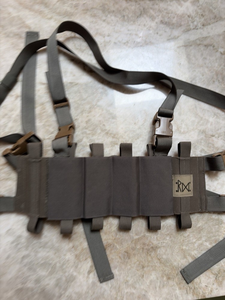 Rockwell Designs SMG Chest Rig Ranger Green 6 Mag Capacity Discontinued Made USA
