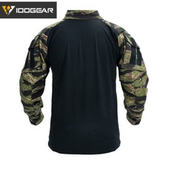 IDOGEAR G3 Combat Shirt w/ Elbow Pads BDU Hunting Tactical Assault Clothing Gear