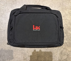 Heckler & Koch HK Black Tactical Gear Bag Zip Laptop Compartment 17L Fits 13″