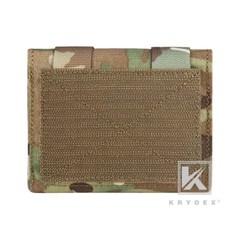 KRYDEX Tactical Helmet Counterweight Pouch Helmet Battery Pouch Pocket Hook Camo