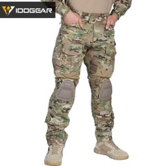 IDOGEAR G3 Military Pants w/ Knee Pads Camo Pants Trousers Huntingl Airsoft Camo