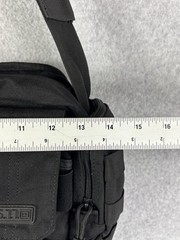 5.11 Tactical Shoulder Bag Black Canvas Military Go Bag Patrol Ready Bag