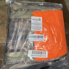 Auscamotek Upland Field Vest For Deer Bird Hunting Camouflage And Blaze Orange