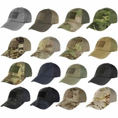 Condor TCM Adjustable Hook and Loop Patch Hiking Hunting Mesh Tactical Cap Hat