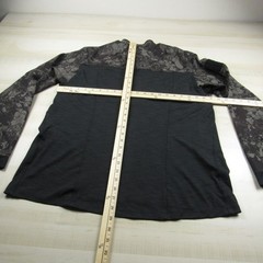 5.11 Tactical Shirt Mens Large Black Gray Veil Camo Assault Zip Combat Utility