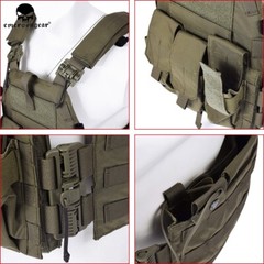 Emerson Tactical LBT 6094K Quick Release Plate Carrier Combat Body Armor Vest RG