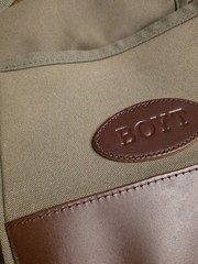 BOYT Green Canvas/ Leather Hunting Shotgun Skeet Shooting Shell Ammo Pouch Bag