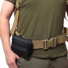 Tactical Molle Admin Pouch Compact EDC Utility Accessory Gadget Gear Nylon Pouch