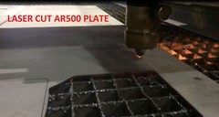 Level III AR500 Steel Armor Pair 6×6 Curved Plate Coated – Quick Ship