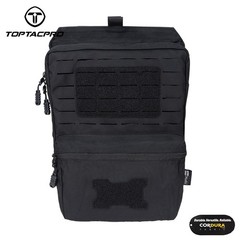 TOPTACPRO Tactical Hydration Backpack 2L MOLLE Water Bag Hydration Pouch Gear