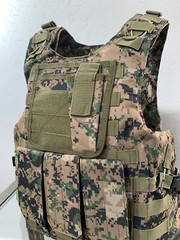 Sleek Concealable bulletproof vest FREE Ballistic 3a Insert Plates S-2XL