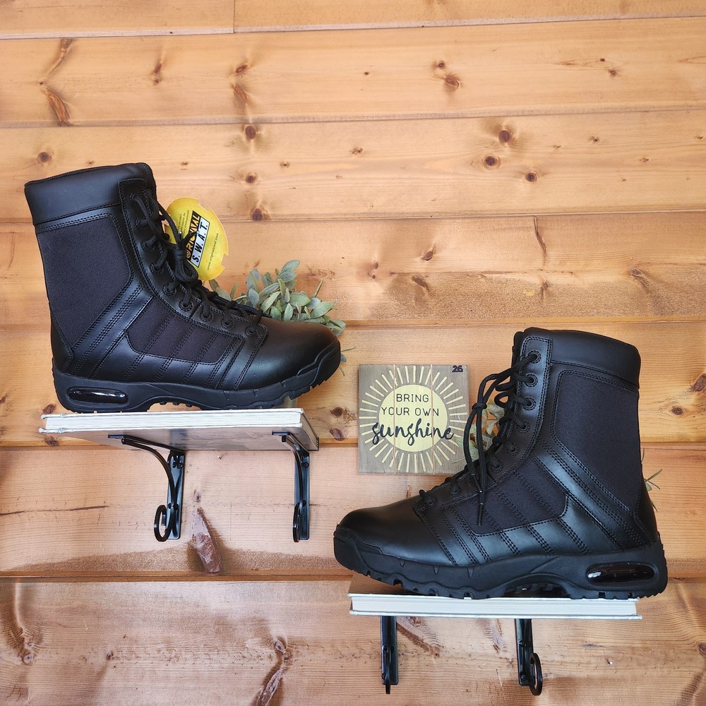 Original S.W.A.T. 123201 Men Metro Air 9″ Side-zip Tactical Boot Black Size 11.5