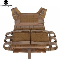 Emerson Tactical Jumpable Plate Carrier Combat Molle Vest JPC 2.0 Zip Body Armor