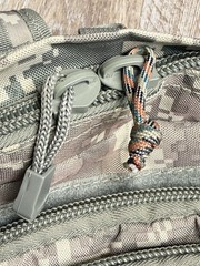 FOX TACTICAL Backpack ACU Digital Camo MOLLE Multiple Compartments Hiking Bugout