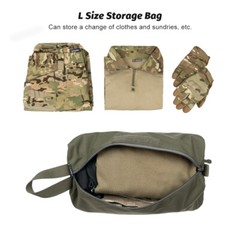 IDOGEAR Tactical Accessory Pouch 3PCS Zipper EDC Pouch Admin Tool Storage Bag RG