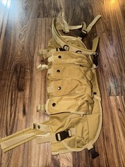 Tactical Commando Chest Rig Tan – Airsoft Paintball AK AR M4 Mag Ammo Vest Pouch