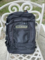 Sandpiper of California Black Bugout Backpack #5016 Military Grade NOS WITH TAGS
