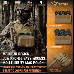 Molle Kangaroo Admin Pouch w/ Mag Insert