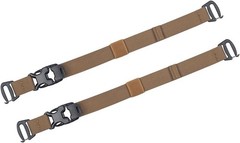 Tactical MOLLE/PALS Backpack Attachment Straps – Adjustable G-Hook Tie Downs, No