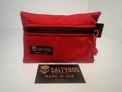Saltydog USA Made 500D Rescue Red Zipper Utility Pouch 6x4Tactical EDC