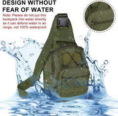 Durable Army Green Tactical Backpack with MOLLE System – Outdoor Everyday Carry
