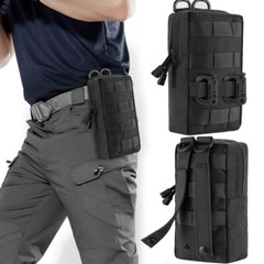 Utility Tactical Molle Pouch EDC Multi-purpose Belt Waist Pack Bag Phone Pocket