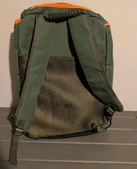 NRA-ILA Orange & Green Tactical Tote Camping Travel Bag MOLLE Backpack