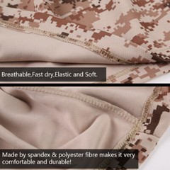 Tactical Shirt Top Army Round Collar Anti-UV Perspiration Outdoor Sport Military