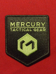 MERCURY TACTICAL GEAR Morale Patch SHOT-SHOW 2024 cloth hook and loop BAGS PACKS
