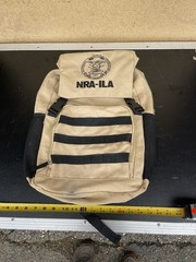 NRA Tactical Backpack, Lightweight, Desert Tan, Khaki