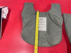 Plate Carrier Soft Armor LEVEL 3A PROTECTION lot 3 set of 2
