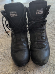 Original S.W.A.T. Classic Waterproof Side Zip Tactical Boots Black Men’s US 13