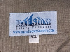 Blue Stone Safety Vest Men’s 4XL Tactical Concealed Carry Photography Fishing