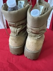 MCRAE Boots Mens 4W Combat Hot Weather Tactical Coyote Brown E338