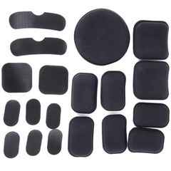 19Pcs/Set Tactical Helmet Replacement Pads for Fast Mich ACH USMC PASGT Helmet